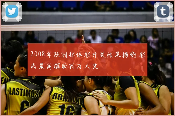 2008年欧洲杯体彩开奖结果揭晓 彩民最高揽获百万大奖